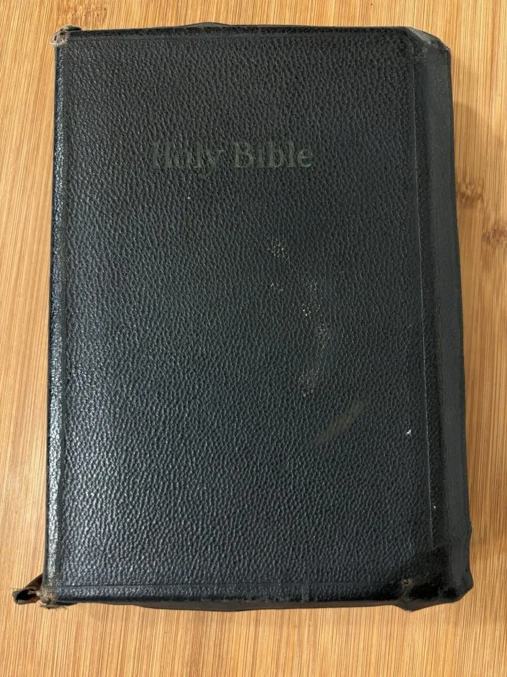 Holy Bible Antique KJV with Photos, Maps,Practical Course In Bible Reading 1920s